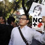 Manifestación en pro de Carmen Aristegui / Foto: Julio C. Hernández - Contralínea