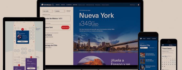 Aeroméxico estrategia en línea. Revista Fortuna