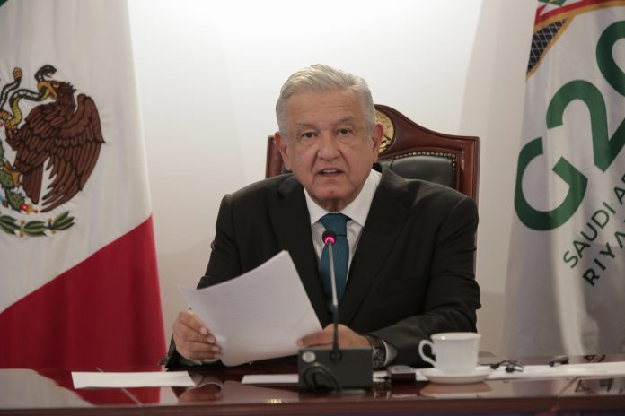 Participación del Presidente López Obrador en el foro del G-20