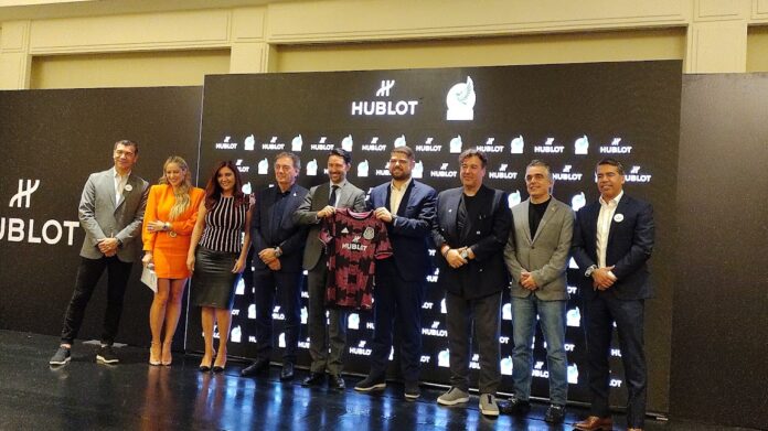 El logo de Hublot aparecerá en la parte frontal del jersey de la Selección Mexicana