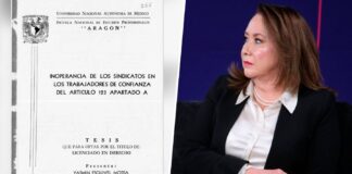 Análisis concluye que Yasmín Esquivel si plagió la tesis de Baez; UNAM informa que no puede revocar título profesional