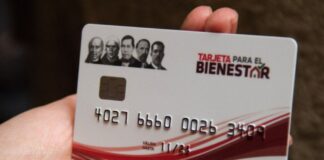 Hasta el domicilio de los beneficiarios, que no puedan acudir a los módulos personalmente, se llevaría las tarjetas Bienestar