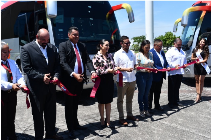 Esta nueva flota fortalece el servicio de transporte en beneficio de la oferta turísticas de la región