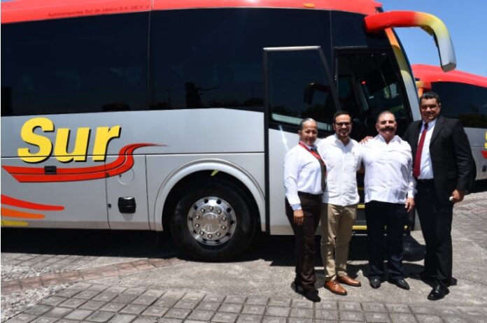 Los nuevos autobuses de Sur de Jalisco cumplen con altos estándares de reducción de emisiones contaminantes