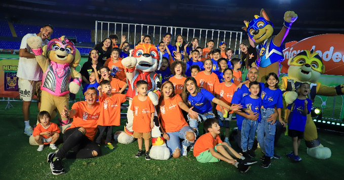 El acuerdo entre Tigres y Nickelodeon busca conquistar a nuevas generaciones. / Foto: Tigres.