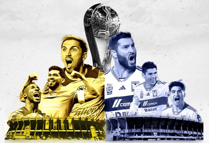 América y Tigres jugarán por tercera vez la final del futbol mexicano. / Imagen: Liga BBVA MX