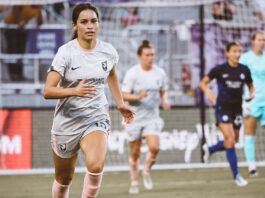 América transfirió a Scarlett Camberos al Angel City en marzo del 2023. / Foto: TMJ