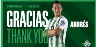 Andrés Guardado deja El Betis Balompié