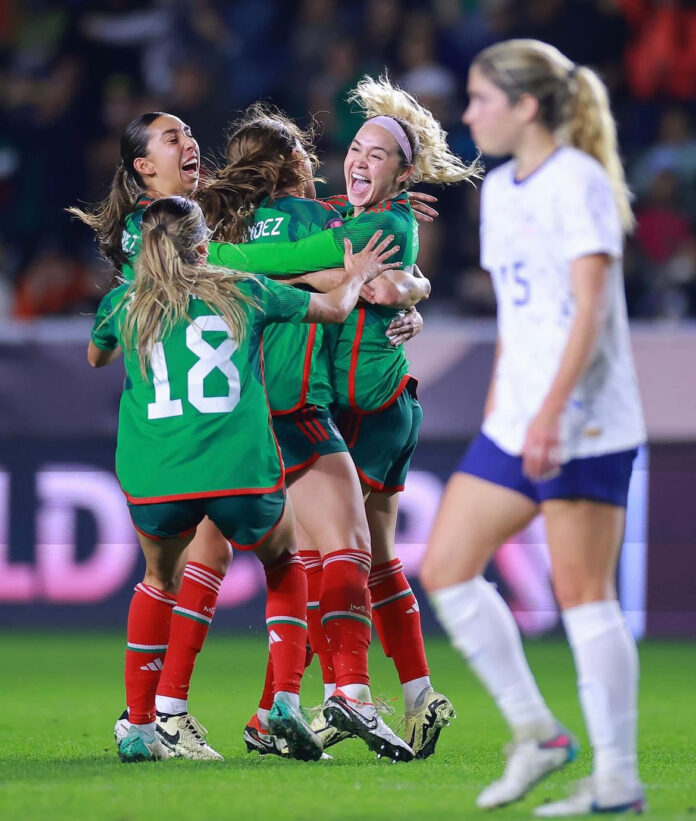 México rompió una racha de 16 partidos sin vencer a su similar de Estados Unidos. / Foto: Selección Mexicana