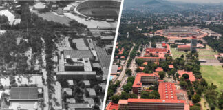 El 22 de marzo de 1954 dieron inicio los primeros cursos que se impartieron en Ciudad Universitaria. 69 años después