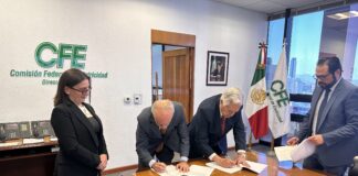 CFE y Energía Mayakan, una empresa del grupo ENGIE, firman acuerdo para la ampliación del gasoducto Mayakan