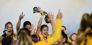 Tigres clasificó a la Copa de Campeonas tras ser las últimas campeonas de la Liga MX Femenil. / Foto: Tigres