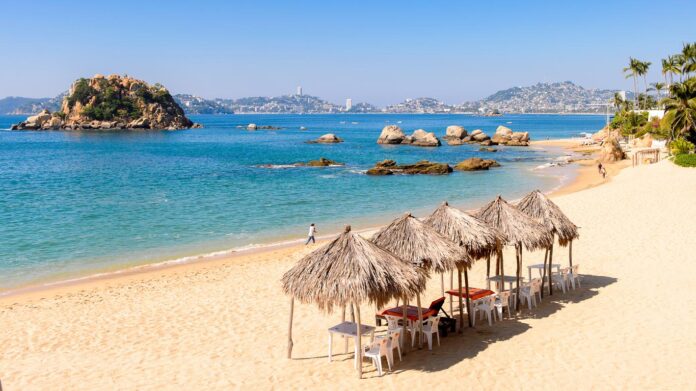 Acapulco beach, Mexico