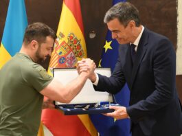 Concederá España 1,000 mde a Ucrania en 2024 para equipamiento militar y 5,000 mde hasta 2027