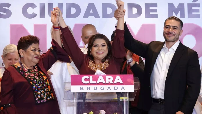 empresas reconocidas le dieron el triunfo de la jefatura de gobierno a Clara Brugada, con más de 15 puntos de ventaja.