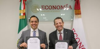 Firman Secretaria de Economía y Sedeco CDMX convenio para intercambio de información en materia de IED