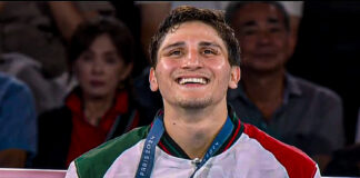 Marco Verde se baña de plata en la final de boxeo.