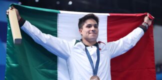 Osmar Olvera es doble medallista en París 2024 . / Foto: Juegos Olímpicos