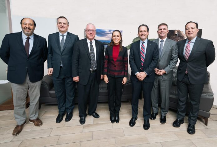 La presidenta electa Claudia Sheinbaum informó que este jueves se reunió con los directivos de la empresa Constellation Brands.