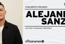 Clientes de Citibanamex tendrán acceso a conciertos privados: el segundo será de Alejandro Sanz