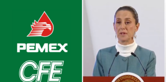 La presidenta destacó que estas modificaciones permitirán a CFE y Pemex fortalecerse como empresas públicas, en el caso de la última,