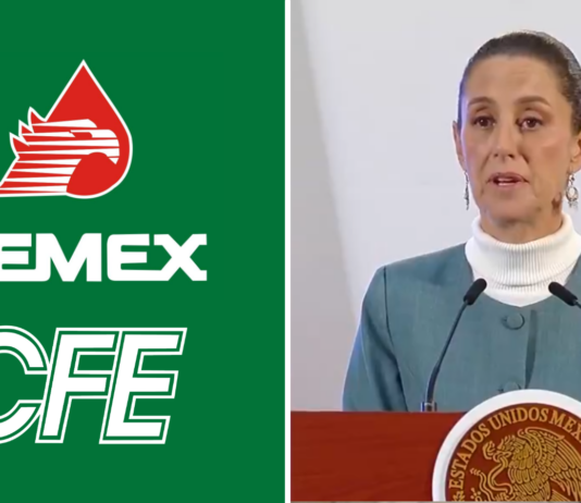 La presidenta destacó que estas modificaciones permitirán a CFE y Pemex fortalecerse como empresas públicas, en el caso de la última,