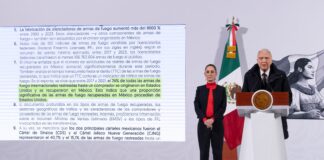 Conspiración permite que ingresen armas a México para armar a carteles: Gertz Manero