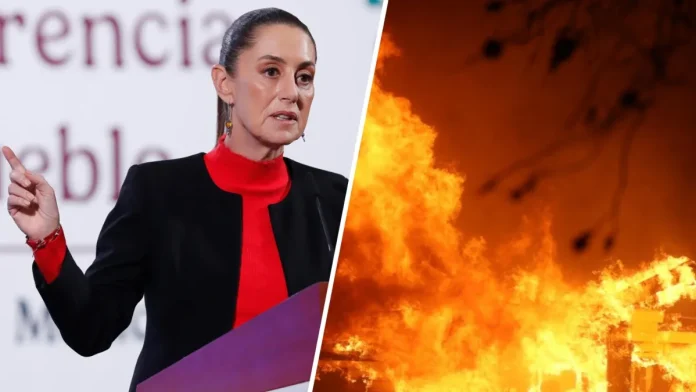 La presidenta de México, Claudia Sheinbaum, anunció este viernes que el Gobierno de México enviará un equipo de apoyo a Los Ángeles, California  para ayudar en el combate a los incendios: