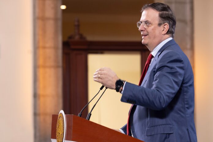 Marcelo Ebrard, secretario de Economía, destacó este lunes la relevancia de la integración económica entre México y Estados Unidos