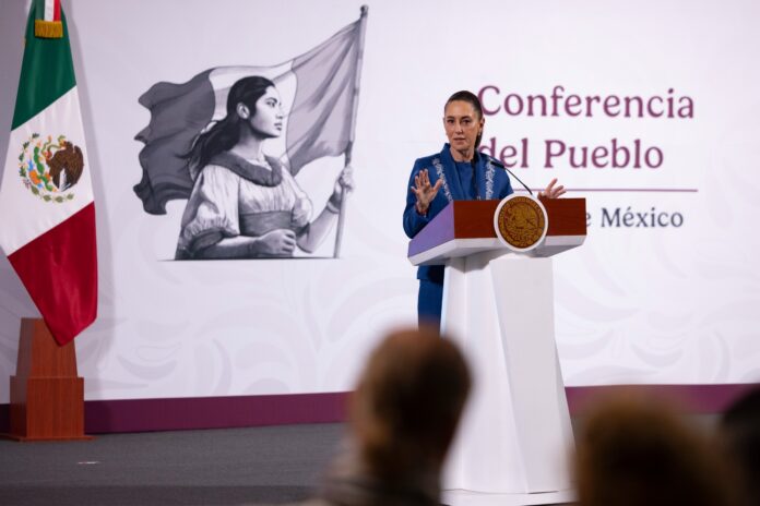 a presidenta Claudia Sheinbaum aclaró este miércoles que los sobrevuelos de drones estadounidenses en territorio mexicano forman parte de una colaboración bilateral y no representan ninguna violación a la soberanía nacional.