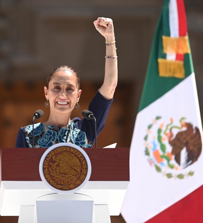 Frente a aventura arancelaria de Trump, presidenta de México propone ampliar libre comercio a todo el continente: “Seríamos la región más poderosa del mundo”, propone Sheinbaum.